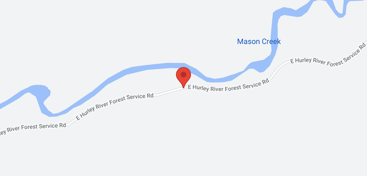 map of 9310 HURLEY RIVER ROAD